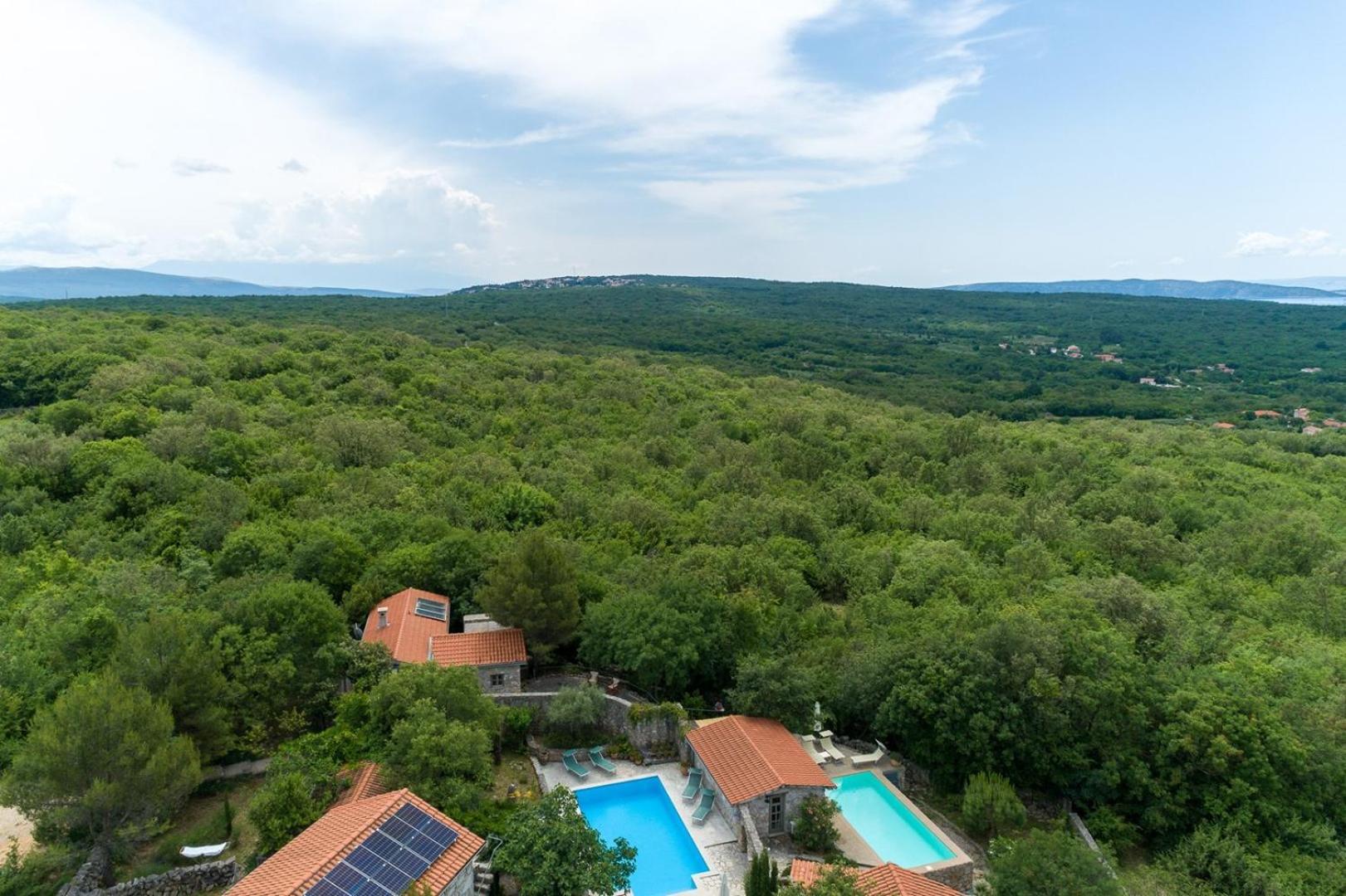 Villa Menta 2 2445 Малинска Экстерьер фото